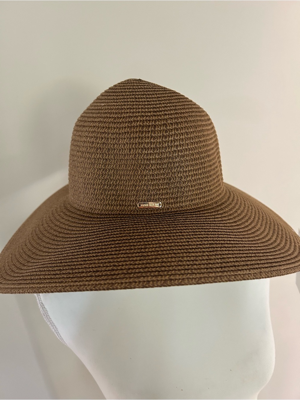 Anne Klein Sunhat With Animal Print Brim - Picture 4 of 8
